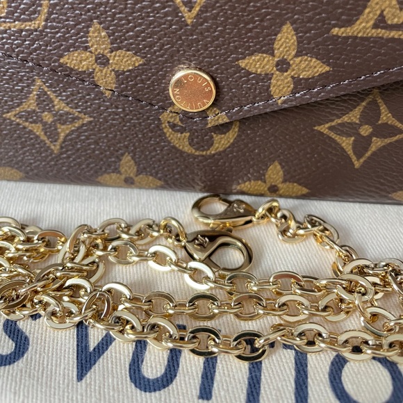 Louis Vuitton Felicie Damier Fullset - Picture 9 of 12